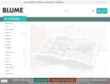 Tablet Screenshot of blume.net